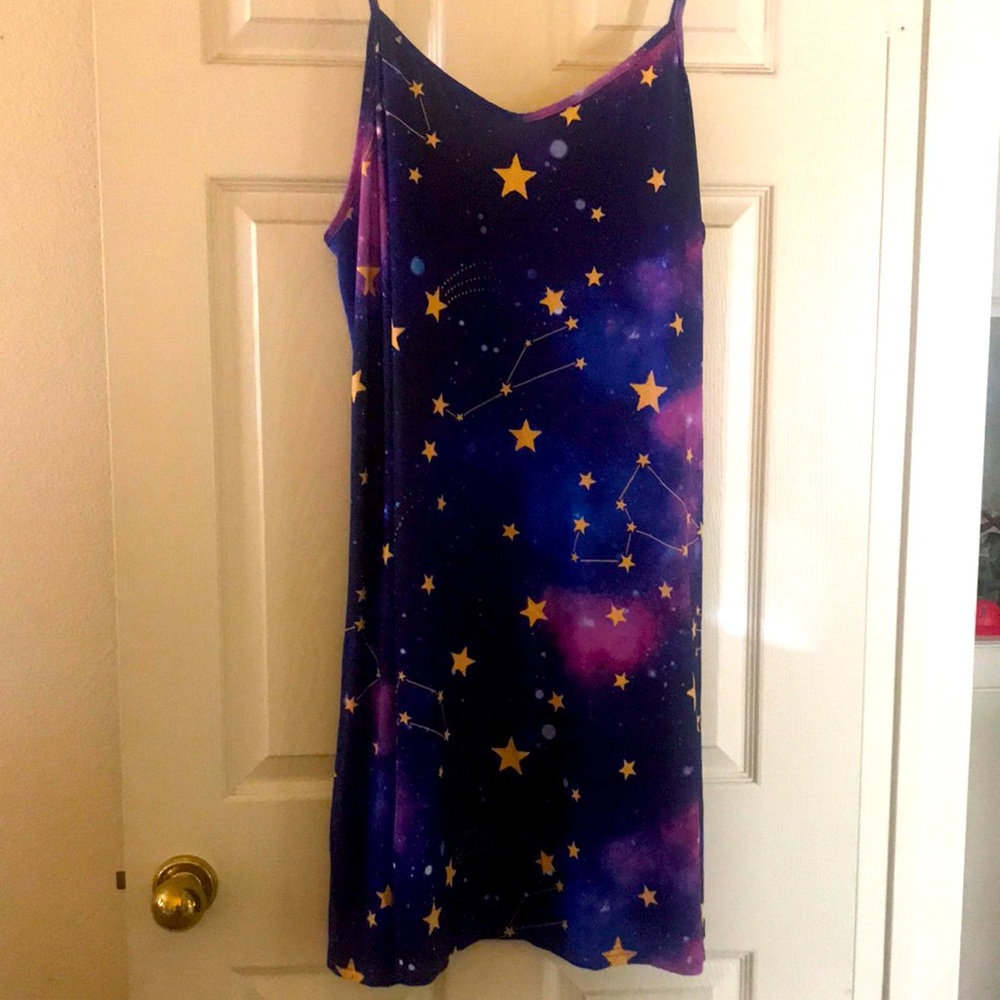 Stars and Space Mini Dress